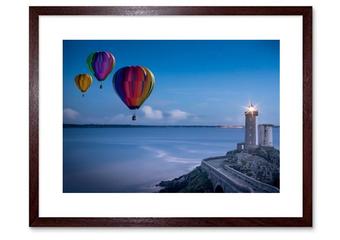 Hot Air Baloons Framed Print